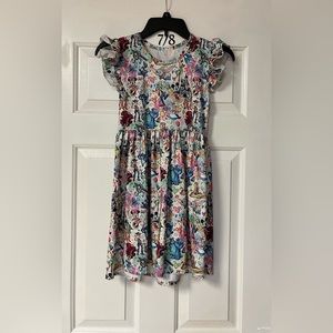 Disney Print Dress, 7/8